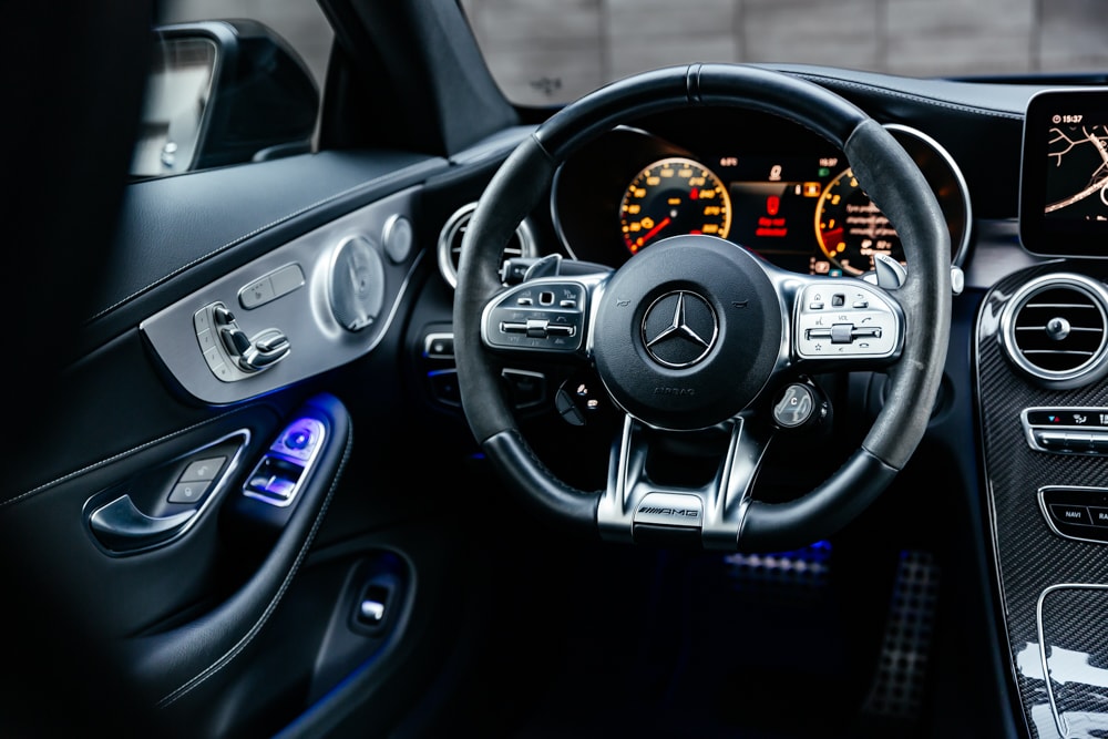 Mercedes Benz C63S 2019 Blue