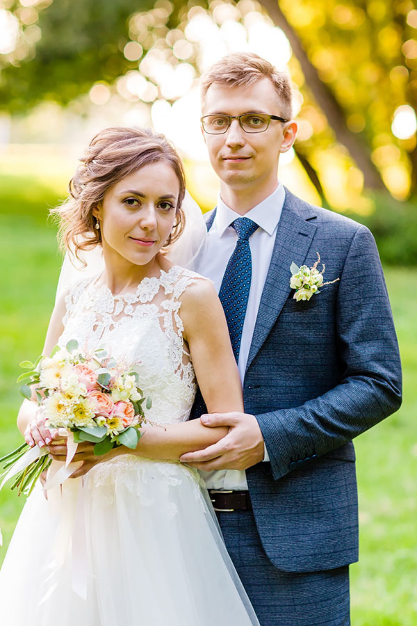 Свадебная прогулка в парке Дрозды в Минске