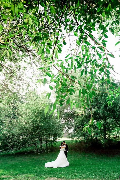 свадебная фотосессия в парке Дрозды