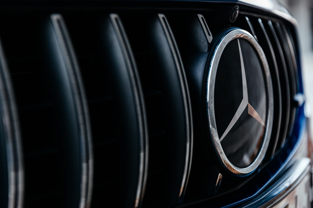 Логотип Mercedes Benz C63S V8 BITURBO 2019 Blue