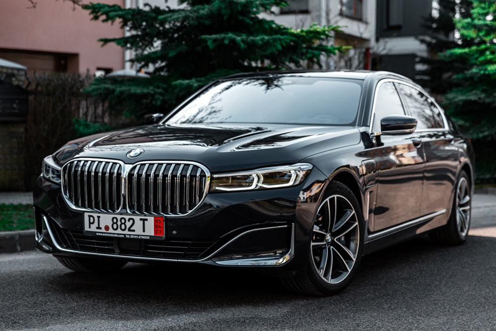Фотосъемка BMW 7 серии VI G12 Long 2019.
